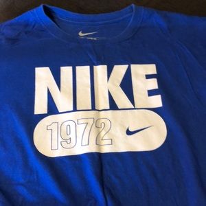 Nike shirt light wear.